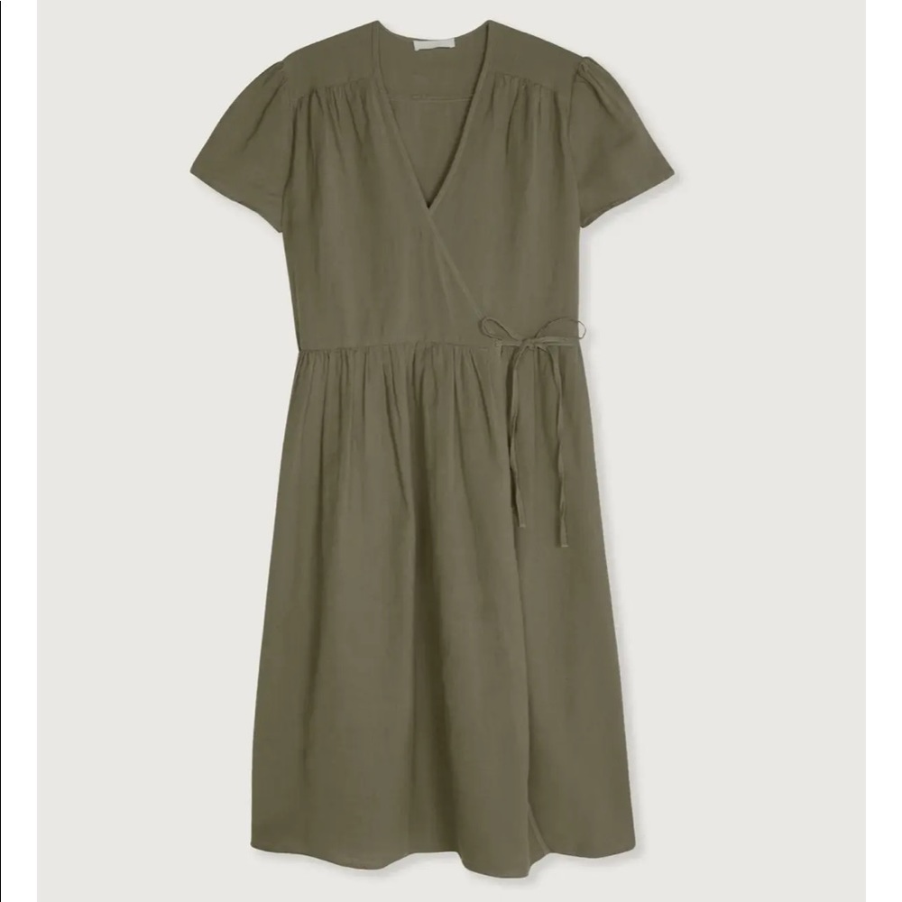 OAK + FORT wrap dress